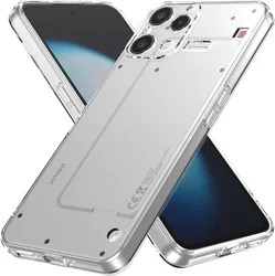 Nothing Phone 3A lite Hoesje Dun TPU Back Cover Transparant afbeelding