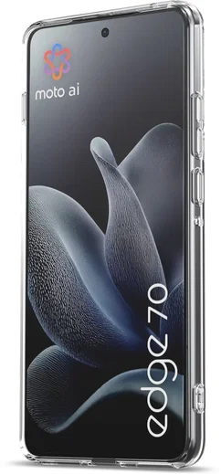 Motorola Edge 70 Hoesje Dun TPU Back Cover Transparant afbeelding 7