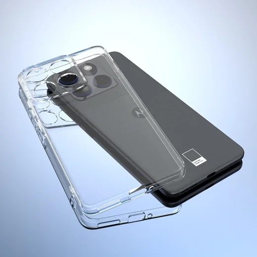 Motorola Edge 70 Hoesje Dun TPU Back Cover Transparant afbeelding 8