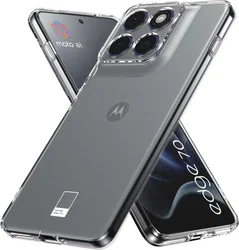 Motorola Edge 70 Hoesje Dun TPU Back Cover Transparant afbeelding