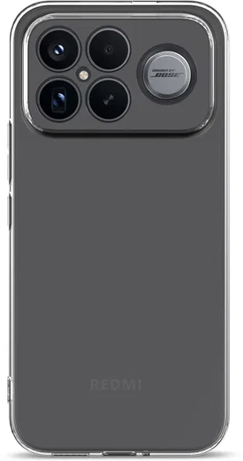 Xiaomi Poco F8 Ultra Hoesje Dun TPU Back Cover Transparant afbeelding 5