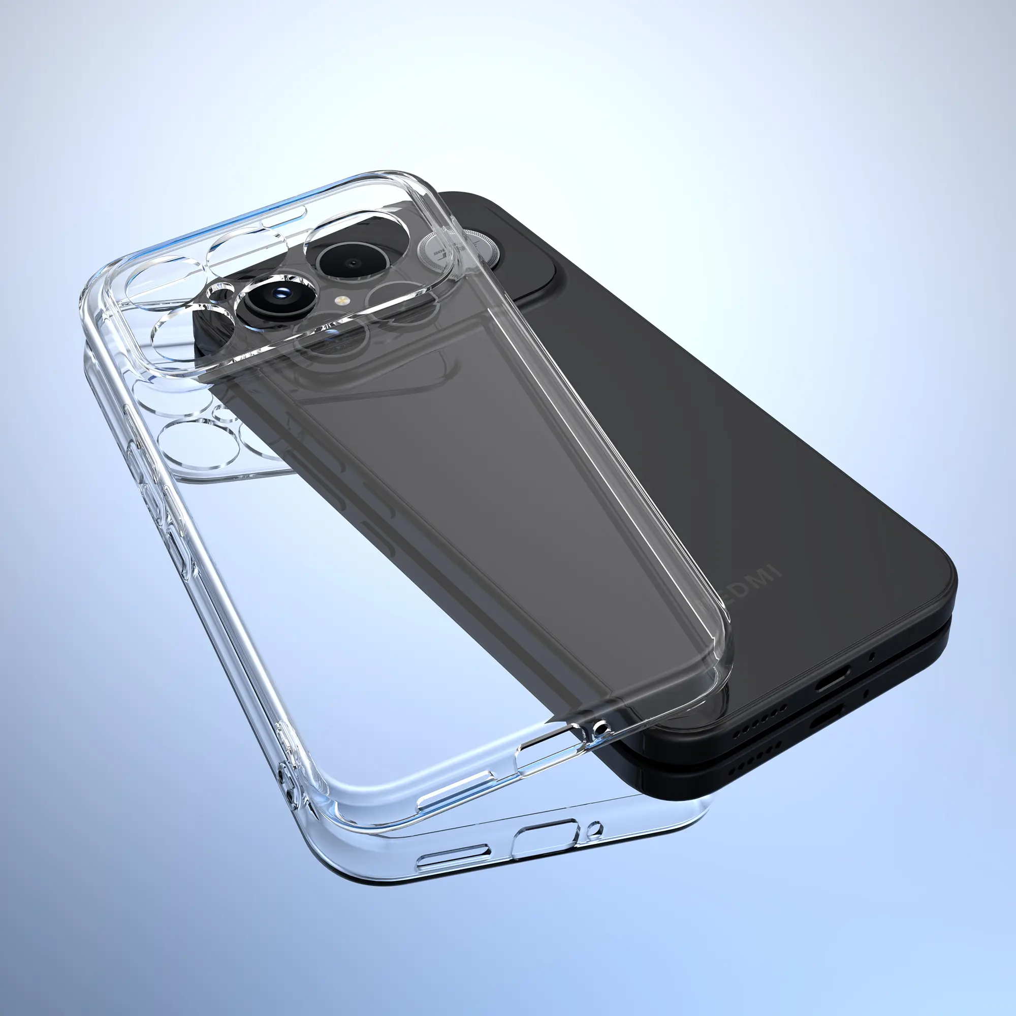 Xiaomi Poco F8 Ultra Hoesje Dun TPU Back Cover Transparant afbeelding 8