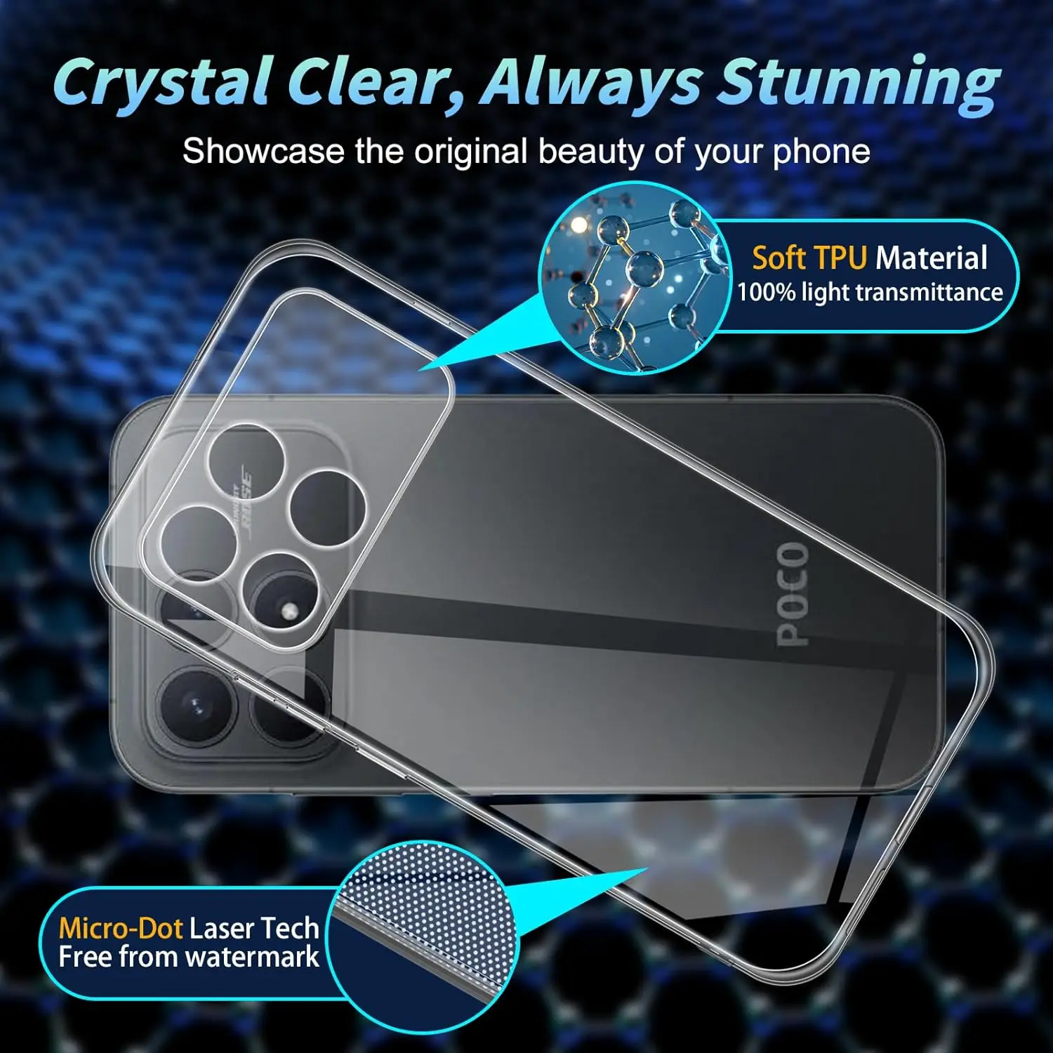 Xiaomi Poco F8 Pro Hoesje Dun TPU Back Cover Transparant afbeelding 8