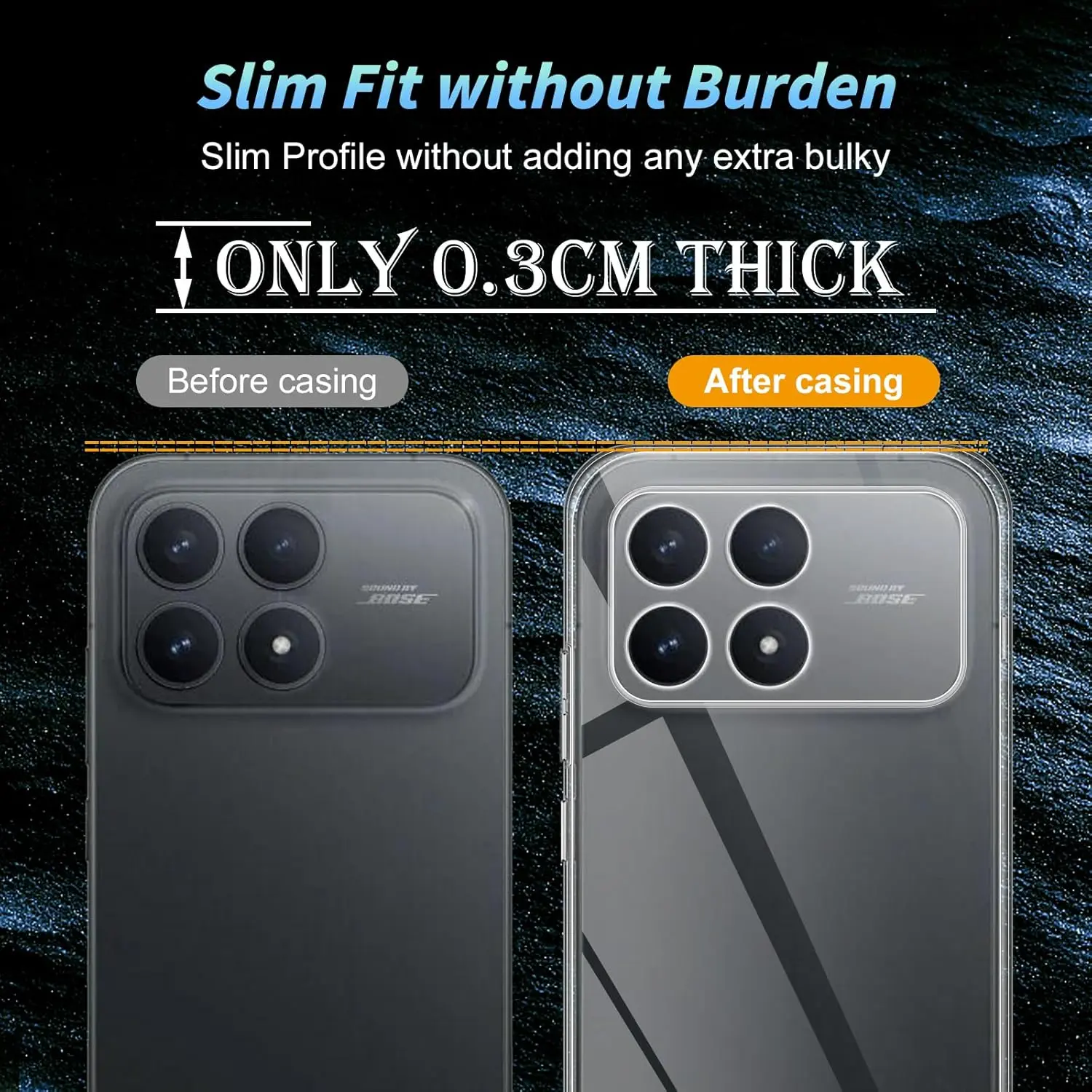 Xiaomi Poco F8 Pro Hoesje Dun TPU Back Cover Transparant afbeelding 9