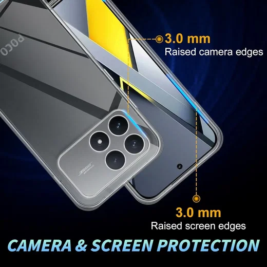Xiaomi Poco F8 Pro Hoesje Dun TPU Back Cover Transparant afbeelding 4