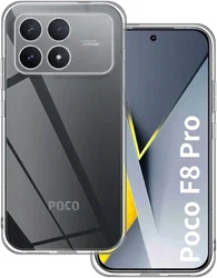 Xiaomi Poco F8 Pro Hoesje Dun TPU Back Cover Transparant afbeelding