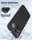 Xiaomi Poco F8 Ultra Hoesje Dun TPU Back Cover Matte Zwart afbeelding 2