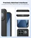 Xiaomi Poco F8 Ultra Hoesje Dun TPU Back Cover Matte Zwart afbeelding 5