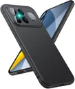 Xiaomi Poco F8 Ultra Hoesje Dun TPU Back Cover Matte Zwart