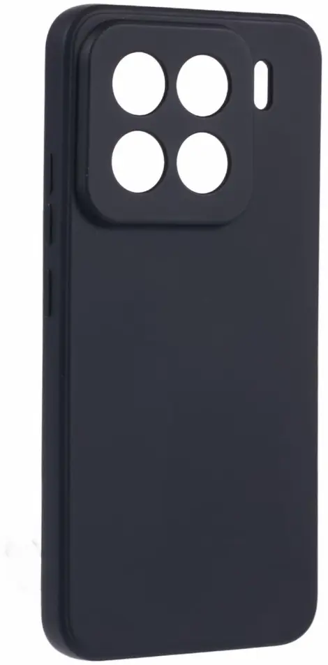 Xiaomi 15 Pro Hoesje Dun TPU Back Cover Matte Zwart afbeelding 2