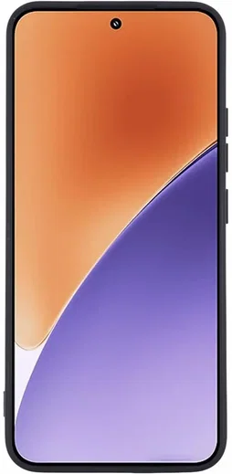 Xiaomi 15 Pro Hoesje Dun TPU Back Cover Matte Zwart afbeelding 3