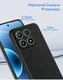 Xiaomi 17 Hoesje Dun TPU Back Cover Matte Zwart afbeelding 3