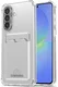 Samsung Galaxy A37 Hoesje Dun TPU met Pasjeshouder Back Cover Transparant afbeelding 2