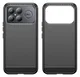 Xiaomi Poco F8 Ultra Hoesje Geborsteld TPU Flexibele Back Cover Zwart afbeelding 7