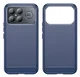 Xiaomi Poco F8 Ultra Hoesje Geborsteld TPU Flexibele Back Cover Blauw afbeelding 7