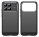 Xiaomi Poco F8 Pro Hoesje Geborsteld TPU Flexibele Back Cover Zwart afbeelding 7
