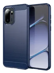 OnePlus 15R Hoesje Geborsteld TPU Flexibele Back Cover Blauw afbeelding