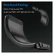 Xiaomi 17 Hoesje Geborsteld TPU Flexibele Back Cover Zwart afbeelding 5