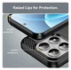 Xiaomi 17 Hoesje Geborsteld TPU Flexibele Back Cover Zwart afbeelding 7