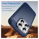 Xiaomi 17 Hoesje Geborsteld TPU Flexibele Back Cover Blauw afbeelding 4