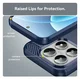 Xiaomi 17 Hoesje Geborsteld TPU Flexibele Back Cover Blauw afbeelding 7