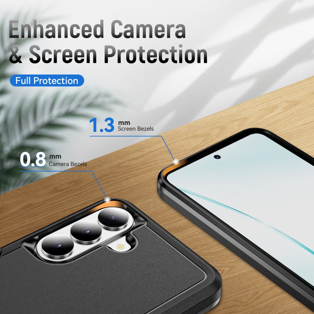Samsung Galaxy S26 Hoesje Schokbestendige Hardcase Back Cover Zwart afbeelding 5