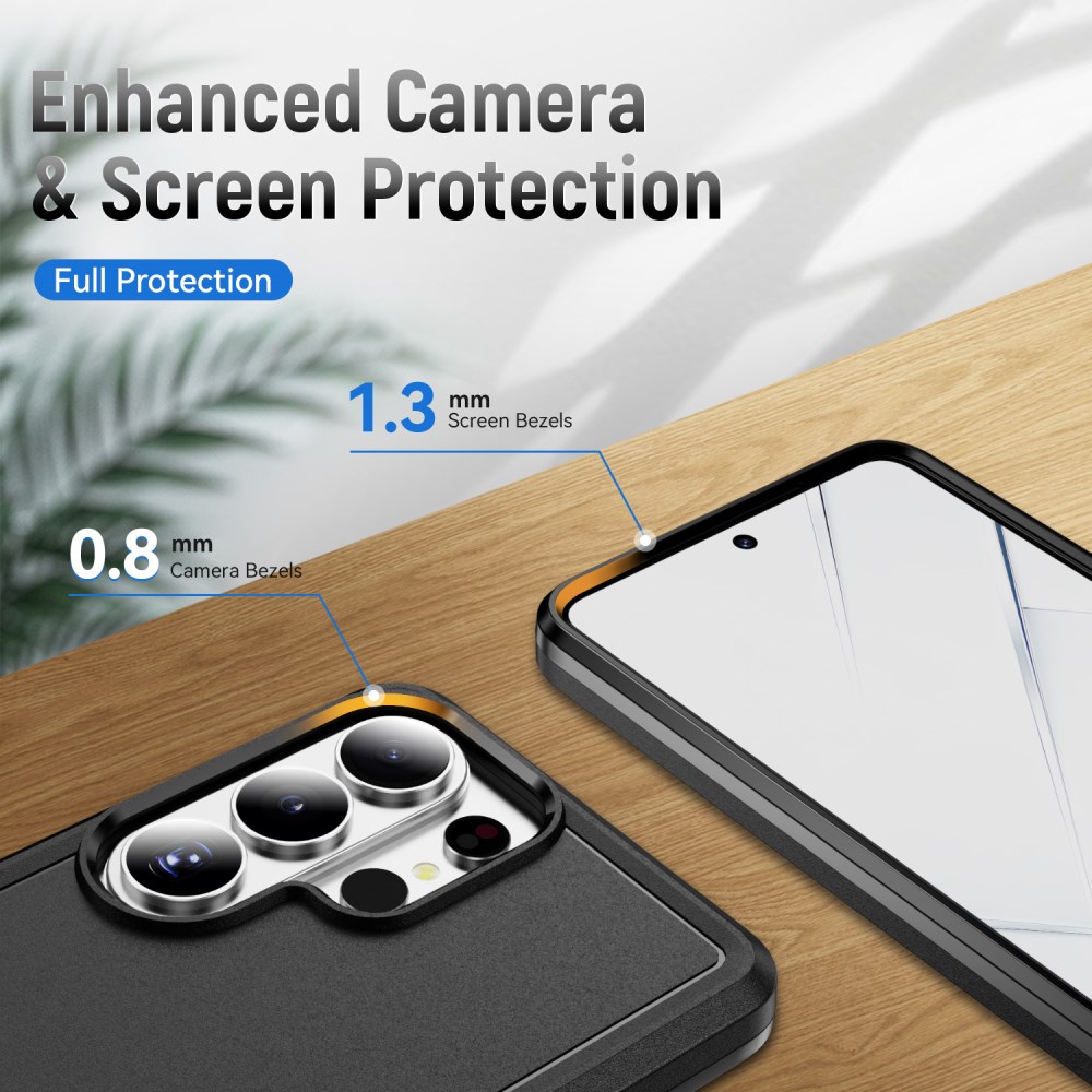 Samsung Galaxy S26 Ultra Hoesje Schokbestendige Hardcase Back Cover Zwart afbeelding 7