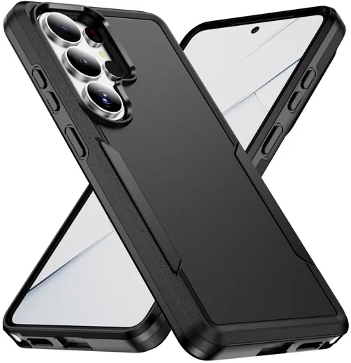 Samsung Galaxy S26 Ultra Hoesje Schokbestendige Hardcase Back Cover Zwart afbeelding 1