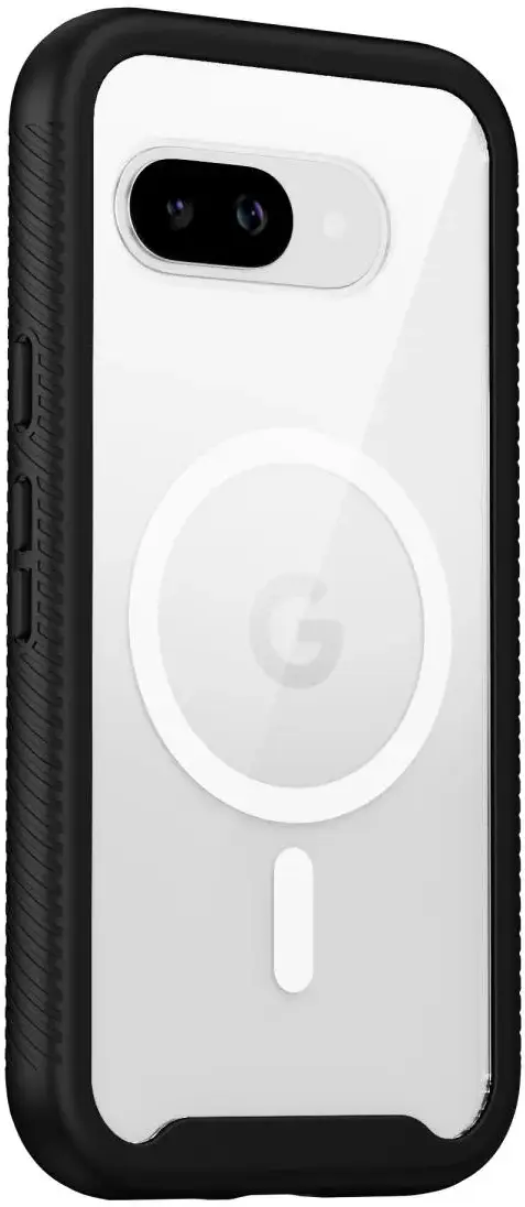 Google Pixel 10a Hoesje Full Protect 360° Cover met MagSafe / Qi2 Zwart afbeelding 8