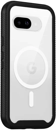 Google Pixel 10a Hoesje Full Protect 360° Cover met MagSafe / Qi2 Zwart afbeelding 8