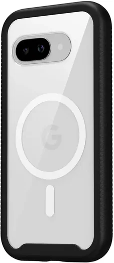 Google Pixel 10a Hoesje Full Protect 360° Cover met MagSafe / Qi2 Zwart afbeelding 6