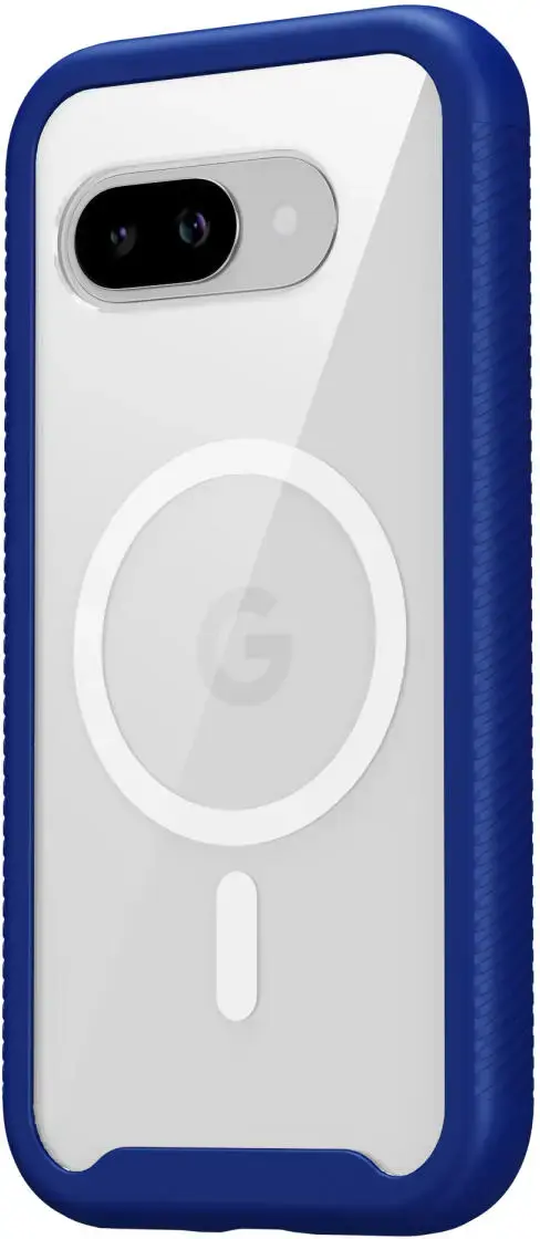 Google Pixel 10a Hoesje Full Protect 360° Cover met MagSafe / Qi2 Blauw afbeelding 6