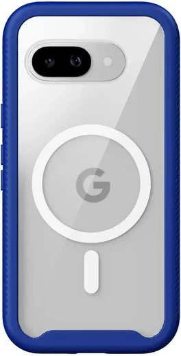 Google Pixel 10a Hoesje Full Protect 360° Cover met MagSafe / Qi2 Blauw afbeelding 5