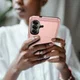 Samsung Galaxy A57 Hoesje met Slider Kaarthouder Back Cover Blauw afbeelding 10