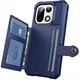 OnePlus 15 TPU Back Cover met Kunstleren Wallet Blauw afbeelding 9