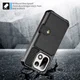 OnePlus 15 Hoesje 3-in-1 Pasjes Portemonnee Back Cover Zwart afbeelding 4