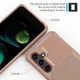 Samsung Galaxy S25 FE Hoesje 3-in-1 Pasjes Portemonnee Back Cover Roze afbeelding 6