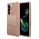 Samsung Galaxy S25 FE Hoesje 3-in-1 Pasjes Portemonnee Back Cover Roze afbeelding 2