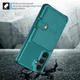 Samsung Galaxy S25 FE Hoesje 3-in-1 Pasjes Portemonnee Back Cover Groen afbeelding 3