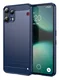 Nothing Phone 3a Lite Hoesje Geborsteld TPU Flexibele Back Cover Blauw