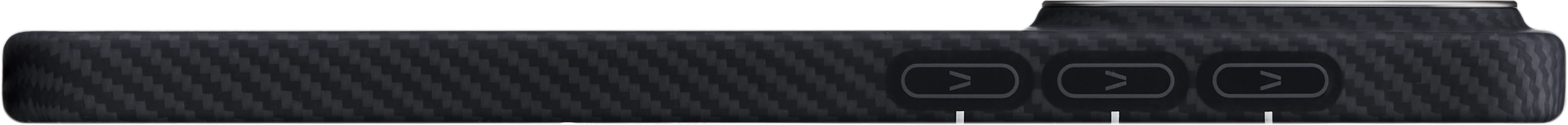 PITAKA Edge Samsung Galaxy S26 Hoesje 600D Magnetic Ultra Dun Zwart afbeelding 8