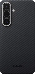PITAKA Edge Samsung Galaxy S26 Plus Hoesje 600D Magnetic Ultra Dun Zwart afbeelding