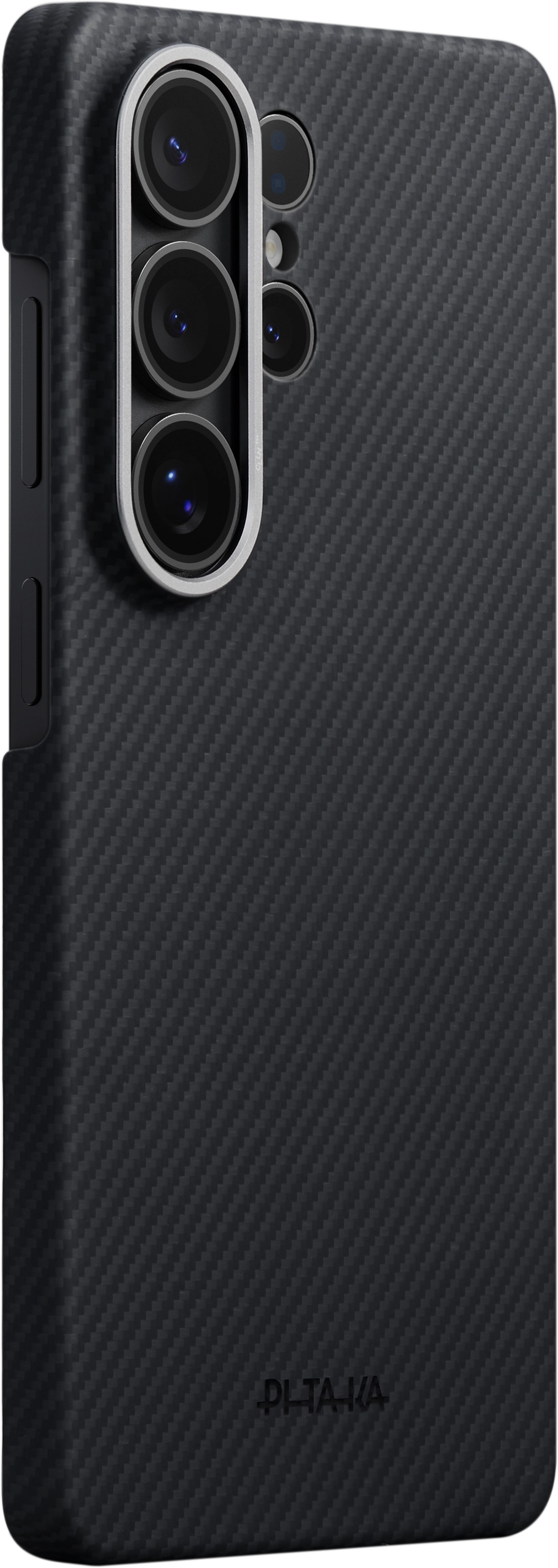 PITAKA Edge Samsung Galaxy S26 Ultra Hoesje 600D Magnetic Ultra Dun Zwart afbeelding 7