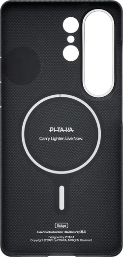 PITAKA Edge Samsung Galaxy S26 Ultra Hoesje 600D Magnetic Ultra Dun Zwart afbeelding 8