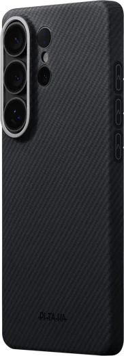 PITAKA Edge Samsung Galaxy S26 Ultra Hoesje 600D Magnetic Ultra Dun Zwart afbeelding 2
