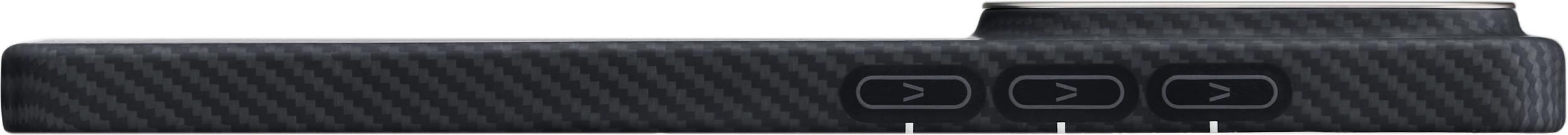 PITAKA Edge Samsung Galaxy S26 Ultra Hoesje 600D Magnetic Ultra Dun Zwart afbeelding 9