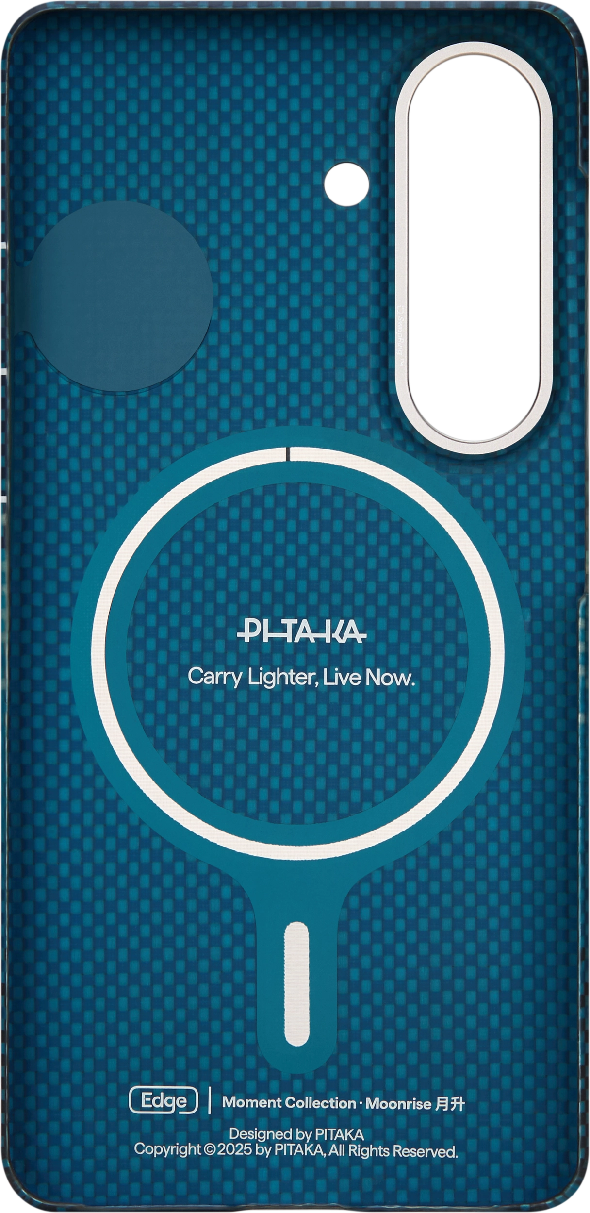 PITAKA Edge Samsung Galaxy S26 Hoesje 600D Magnetic Ultra Dun Moonrise afbeelding 7
