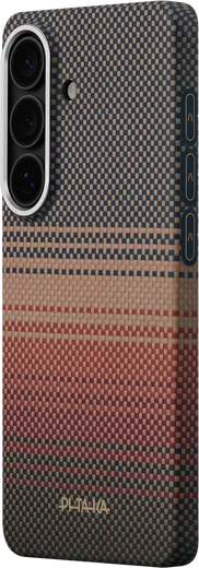 PITAKA Edge Samsung Galaxy S26 Plus Hoesje 600D Magnetic Ultra Dun Sunset afbeelding 2