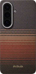 PITAKA Edge Samsung Galaxy S26 Plus Hoesje 600D Magnetic Ultra Dun Sunset afbeelding