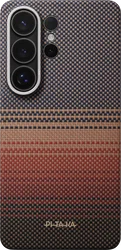 PITAKA Edge Samsung Galaxy S26 Ultra Hoesje 600D Magnetic Ultra Dun Sunset afbeelding